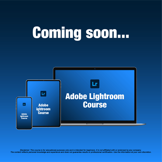 Adobe Lightroom Course